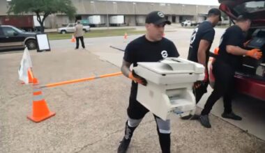 Free electronic recycling near me: Stop by ABC13 Earth Day E-Cycle Drive at CompuCycle on April 24, 2026, to drop off old items