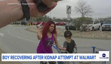 Woman fatally shot by officers after slashing boy in Walmart shopping cart: Police