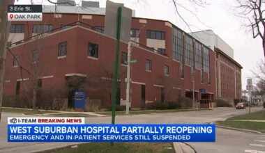 West Suburban Medical Center resumes hospital-based clinic services; ER services remain suspended