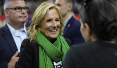 Former first lady Dr. Jill Biden, wife of former President Joe Biden, bid $35,000 for a chance to guest star on 'Heated Rivalry'