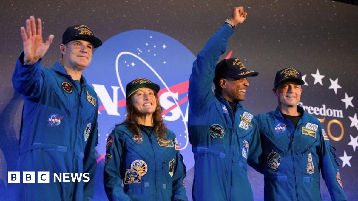 Artemis II crew talk about their Moon mission - watch live