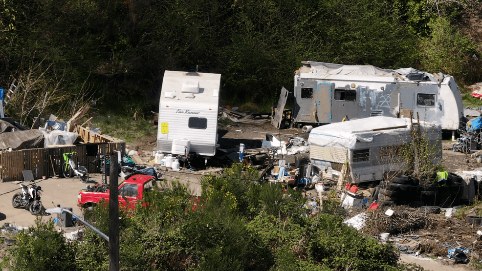 Neighbors say the city of Seattle has broke its promise to deal with encampments around a tiny home village (KOMO)