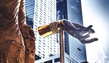 The High Line Trades Feathers for Stone with Latest Installation