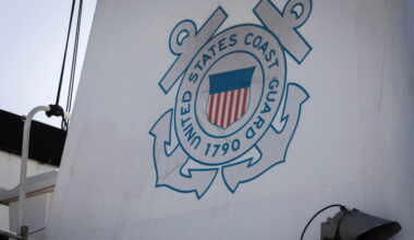 U.S. Coast Guard cutter in Miami Beach