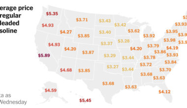 Maps: How Much Have Gas Prices Risen Across The U.S.?