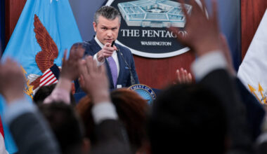 Briefing amid the U.S.-Israeli conflict with Iran, at the Pentagon