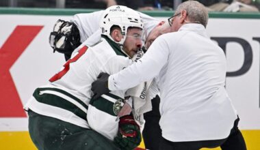 Wild’s Mats Zuccarello, Yakov Trenin out for Game 3 vs. Stars