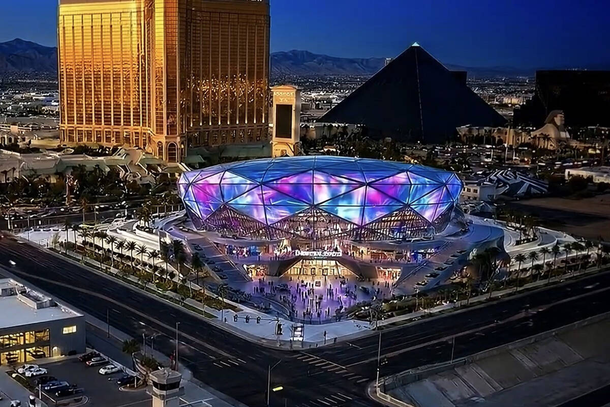 The Las Vegas Diamond Arena project is being proposed for the South Strip. (Las Vegas Diamond A ...
