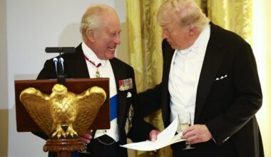 King Charles US visit live: Buckingham Palace responds after Trump claims King backed him over Iran nuclear weapons