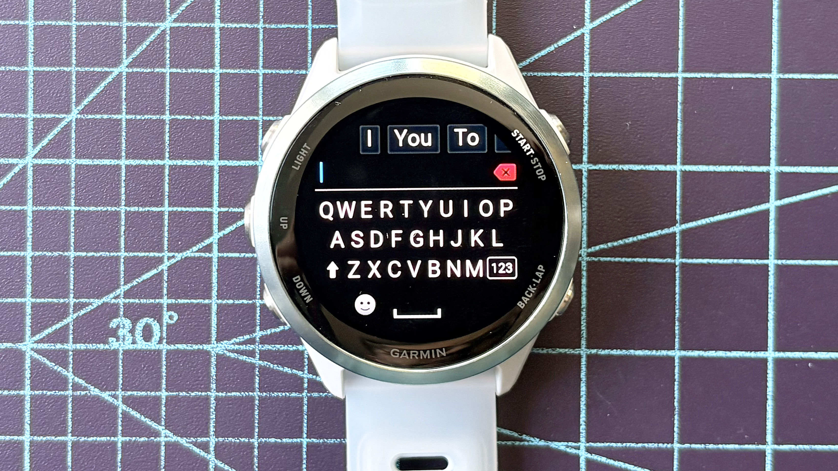 Garmin Forerunner 570 with WhatsApp message replies