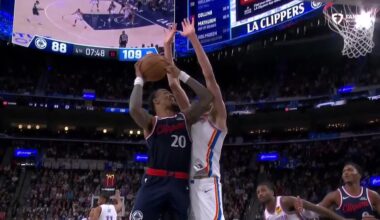 Holmgren scores 30, Thunder clinch NBA's best regular-season record in 128-110 victory over Clippers