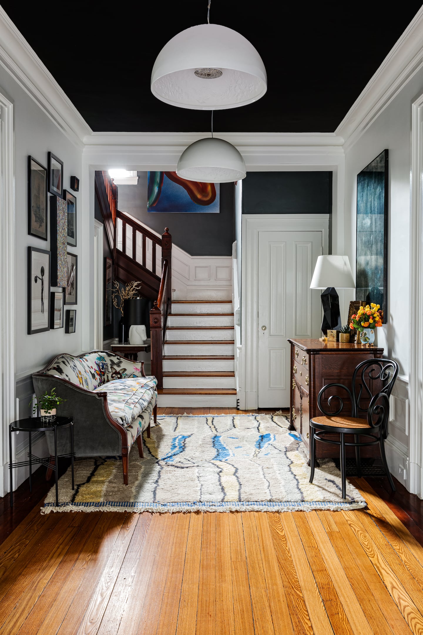 Before: The entryway.