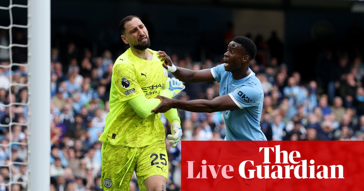 Manchester City v Arsenal: Premier League – live | Premier League