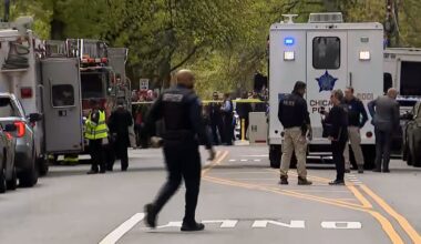 Two police officers shot at Chicago hospital, one in critical condition