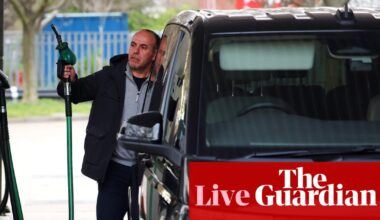 Middle East war ‘could wipe out 75% of chancellor’s budget headroom’; UK inflation climbs to 3.3% – as it happened | Business