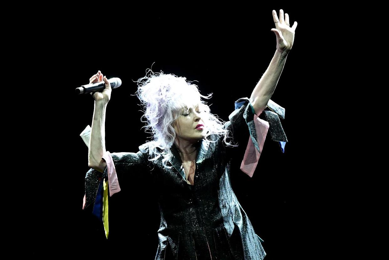 Cyndi Lauper performs in Las Vegas on April 24, 2026Credit: Denise Truscello