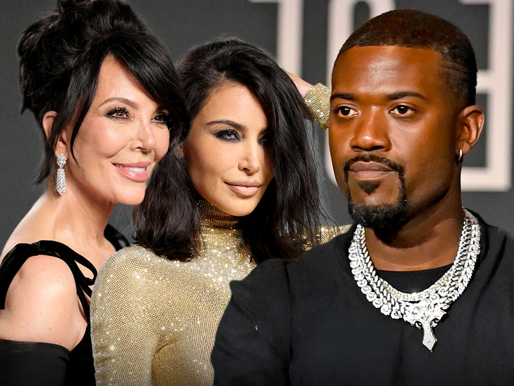 kris jenner kim kardashian ray j main getty