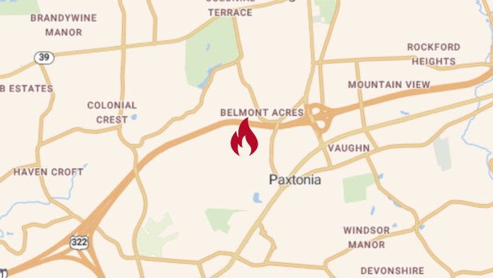 Crews battle early morning house fire in Dauphin County, Pa.