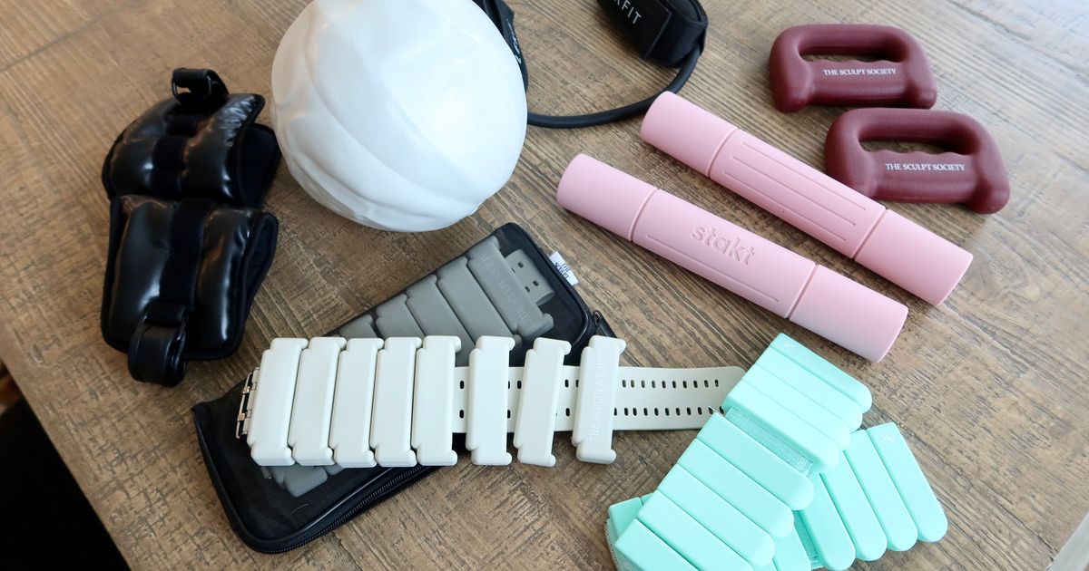 I Get a Better At-Home Workout With These Pilates Weights