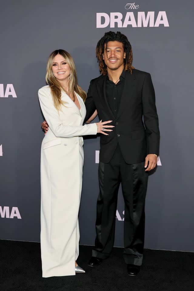 Heidi Klum and Henry Samuel attend 'The Drama' premiere in New York City on April 2, 2026.Credit: Getty Images
