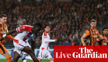 Shakhtar Donetsk v Crystal Palace: Europa Conference League semi-final, first leg – live | Conference League