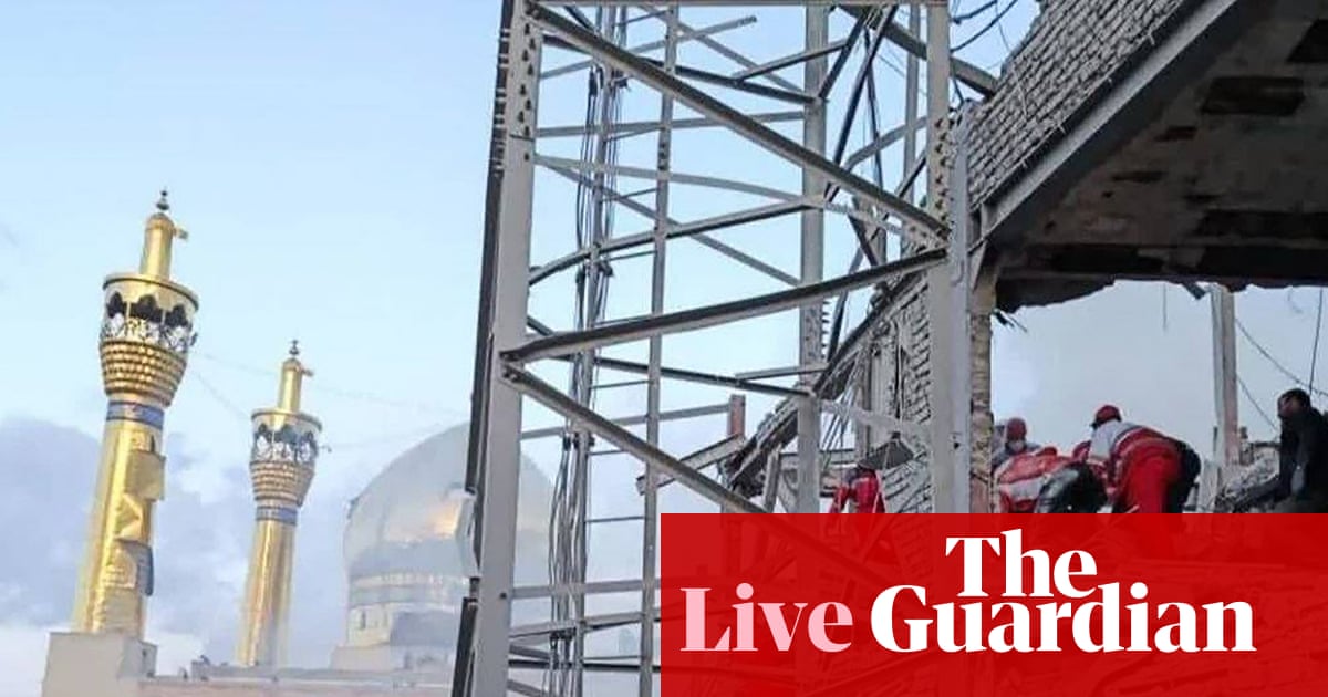 Middle East crisis live: Trump says F-15 crew member missing in Iran is ‘safe’ after ‘dozens of aircraft’ sent to recover him | US-Israel war on Iran