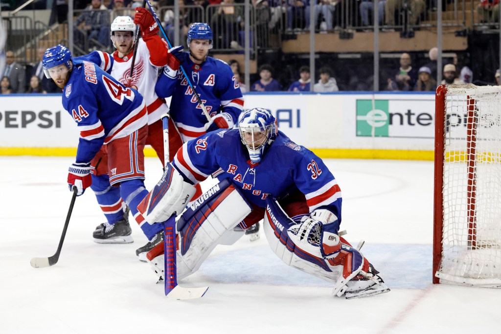 Jonathan Quick spent the final three seasons of his 19-year NHL career with the Rangers.