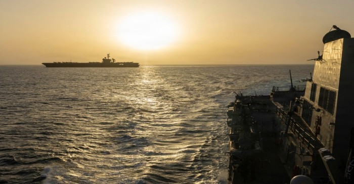 New Age | United States destroyer fires on, seizes Iran cargo ship trying to evade blockade