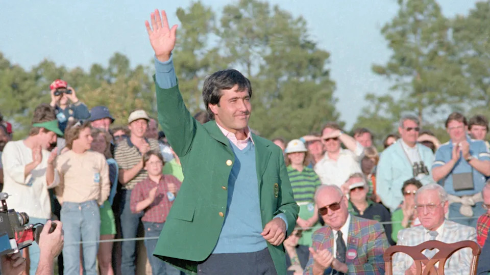 Seve Ballesteros at The Masters    