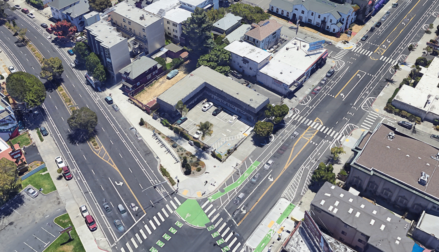 3720 Telegraph Avenue, image by Google Satellite