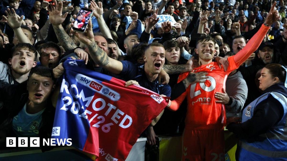Coventry parties as Sky Blues return to the Premier League after 25 years