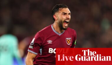 West Ham v Wolves: Premier League – live | Premier League