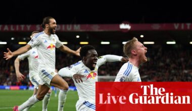 Bournemouth 2-2 Leeds, Charlton 1-2 Ipswich: football clockwatch – as it happened | Sport