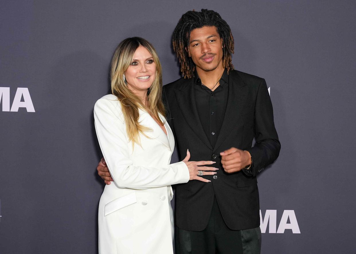 Heidi Klum and Henry Samuel attend 'The Drama' premiere in New York City on April 2, 2026.Credit: Getty Images
