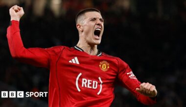 Manchester United 2-1 Brentford: Bruno Fernandes moves within one goal of Premier League assist record