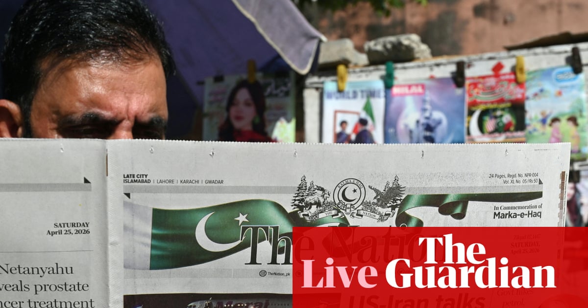 Middle East crisis live: Witkoff and Kushner head to Pakistan for Iran negotiations | US-Israel war on Iran