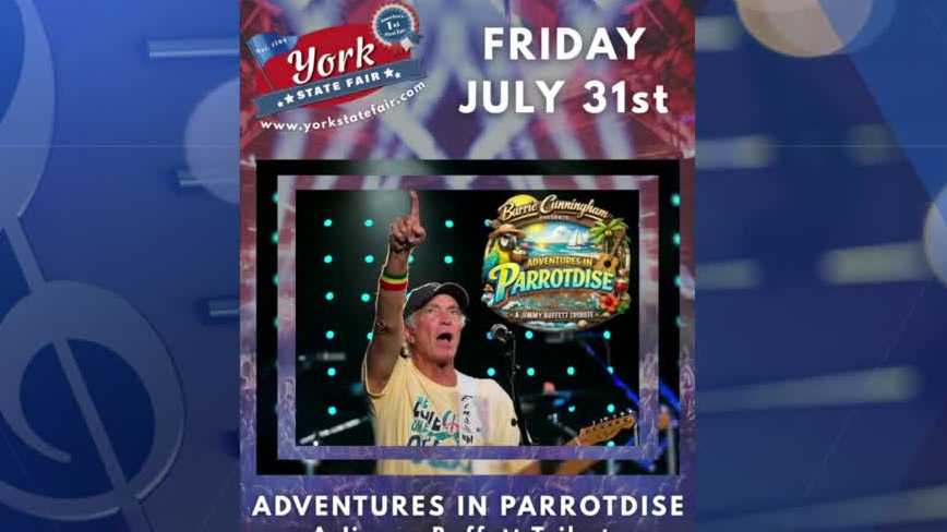 Jimmy Buffett tribute band announced for York State Fair