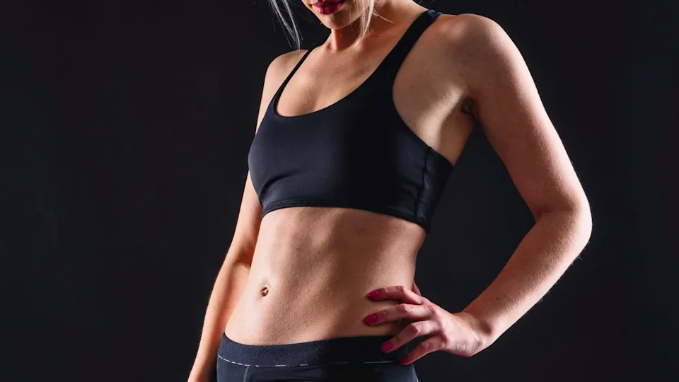 Woman's abs.