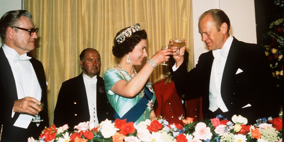 Queen Elizabeth Shopped At Bloomingdales During Her State Visit For the American Bicentennial