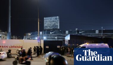 One dead and dozens injured at Peru football stadium during pre-match event | Peru