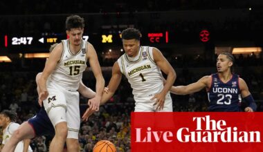 Michigan defeats UConn to win NCAA men’s basketball championship – as it happened | NCAA Tournament 2026