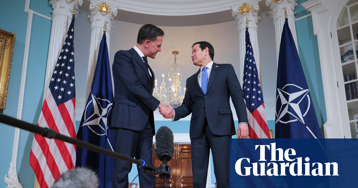 Nato chief says Trump ‘clearly disappointed’ by US allies’ refusal to join Iran war | Nato