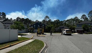 Homes on Keel Court in Nassau County being evacuated due to brush fire, officials say