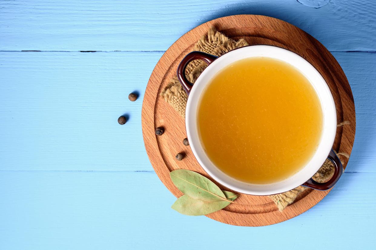 Sore Throat Remedies - Chicken Broth