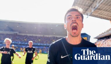 João Palhinha keeps Spurs’ survival hopes alive with late winner at Wolves | Premier League