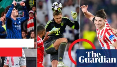 Champions League review: a brilliant Georgian, Bayern’s regret and Arsenal refind their faith | Champions League