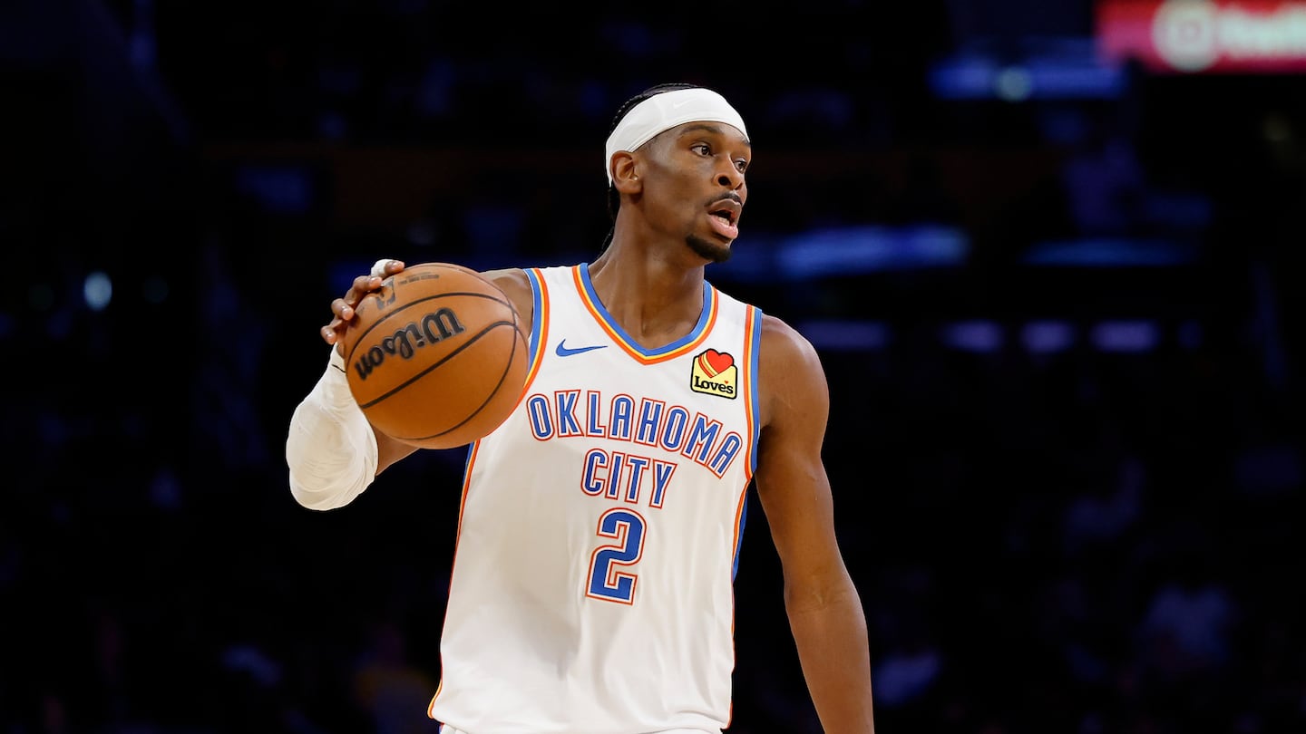 Shai Gilgeous-Alexander has once again led the Thunder to the best record in the NBA. 