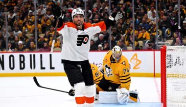 Philadelphia Flyers 3 Pittsburgh Penguins 0 (April 20, 2026)