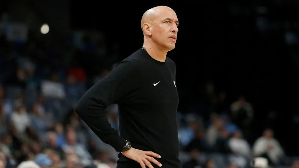 Sacramento Kings head coach Doug Christie looks on during a game.Petre Thomas-Imagn Images