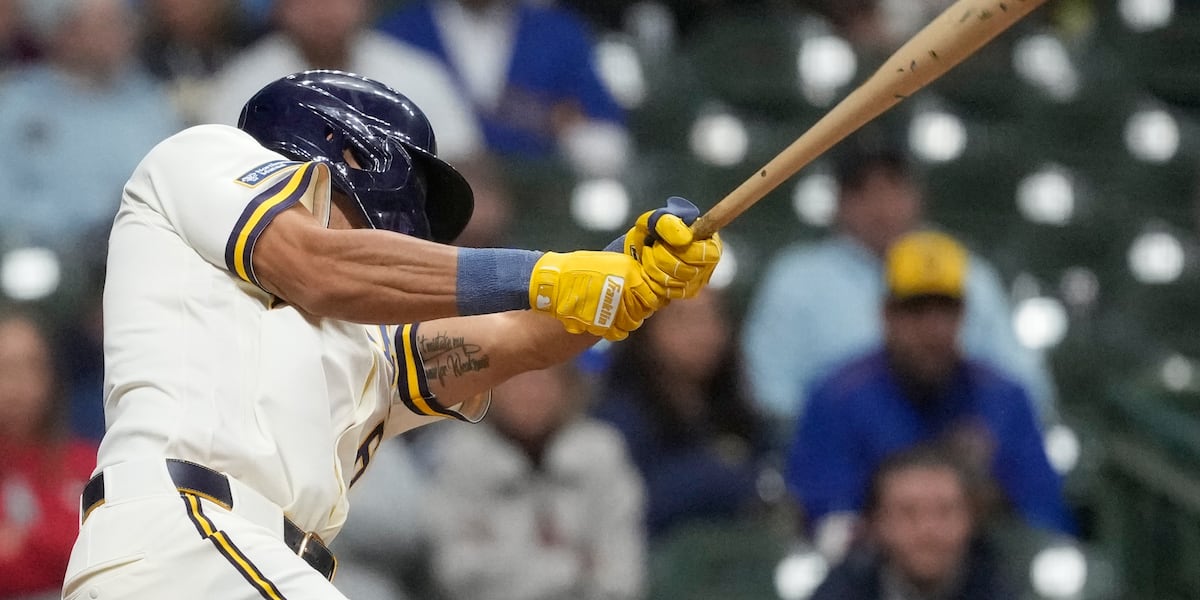 Brewers end power drought early, break out bats in 13-2 win over D’Backs